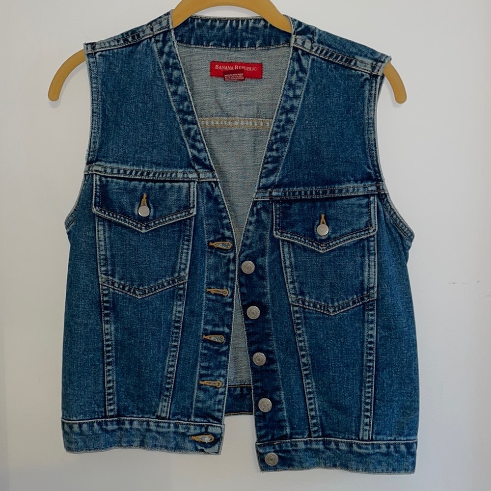 Denim vest